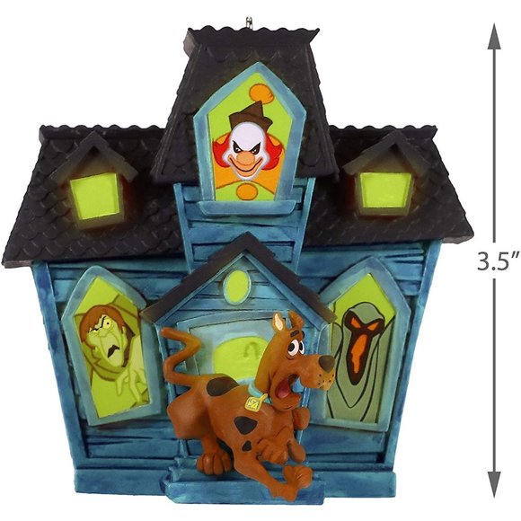 New! Scooby-Doo Haunted House Hijinks Hallmark Keepsake Ornament + Light & Sound - Picture 3 of 5